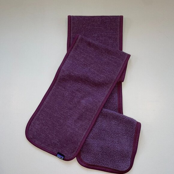 Patagonia Accessories - Patagonia Unisex Better Sweater Fleece Soft Scarf Purple 65 in X 8.5